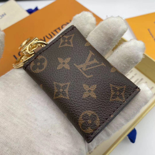 l**is V*t*n kirigami pouch bag charm and key holder