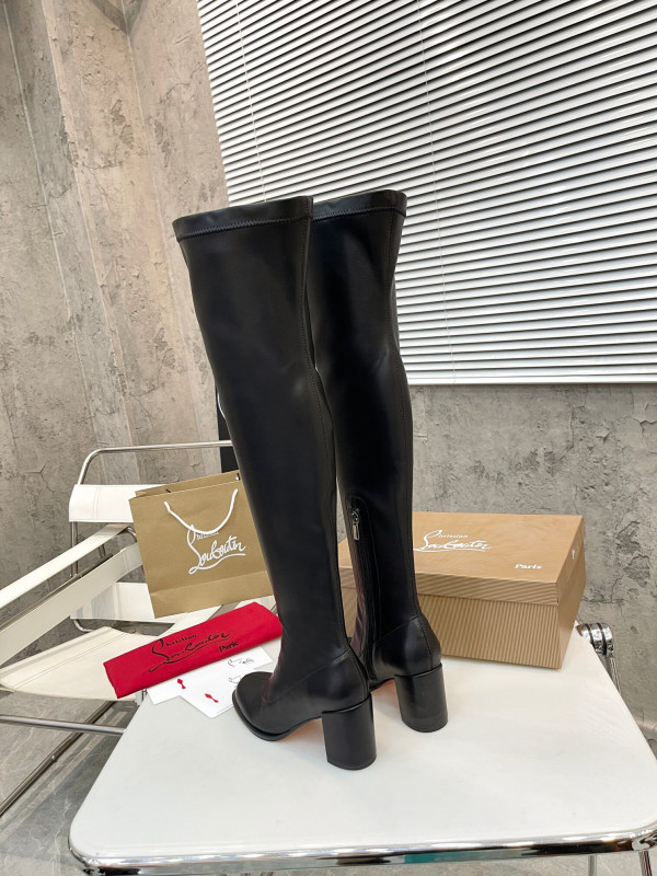 Ch**an louboutin high boots