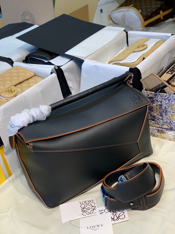 LOEWE Puzzle bag-36.5-23-19cm