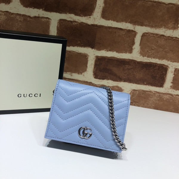 G*u*i gg marmont chain wallet