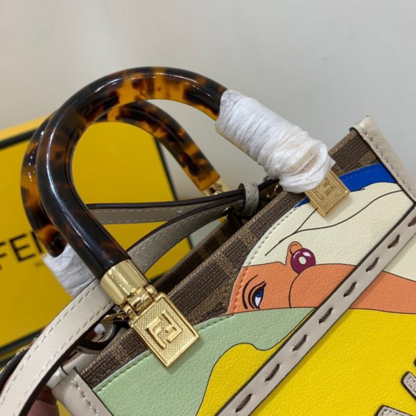 F**di mini sunshine shopper-13-18-6.5cm