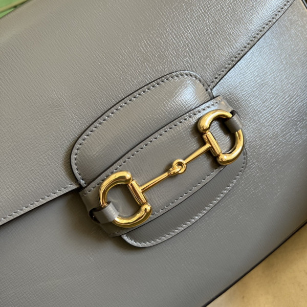 G*u*i horsebit 1955 patchwork shoulder bag