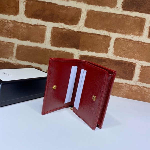 G*u*i horsebit 1955 card case wallet