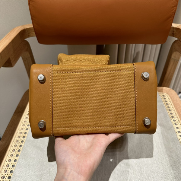H**mes cargo birkin bag canvas and swift 25