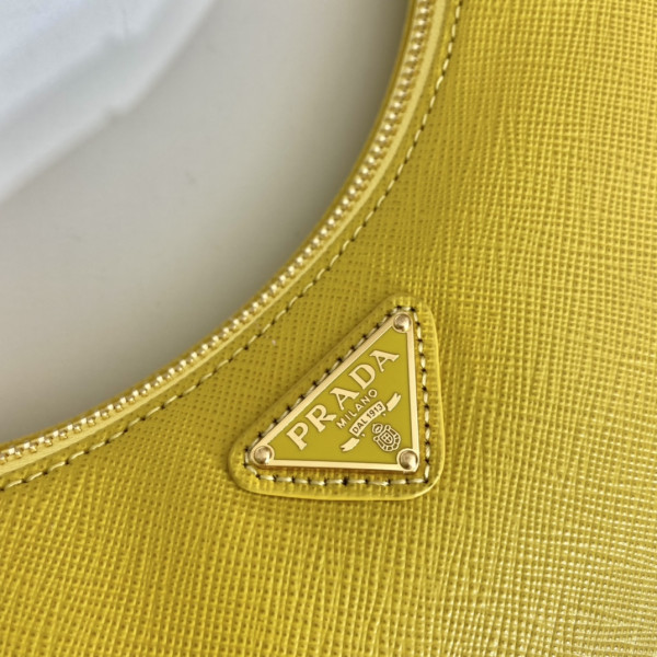 Pra*a re-edition saffiano leather mini bag