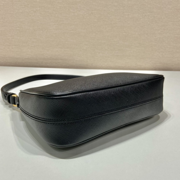 Pra*a re-edition saffiano leather mini bag