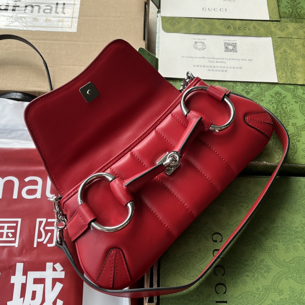 G*u*i horsebit chain small shoulder bag