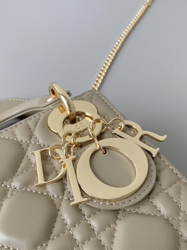 lady D*or mini with lambskin