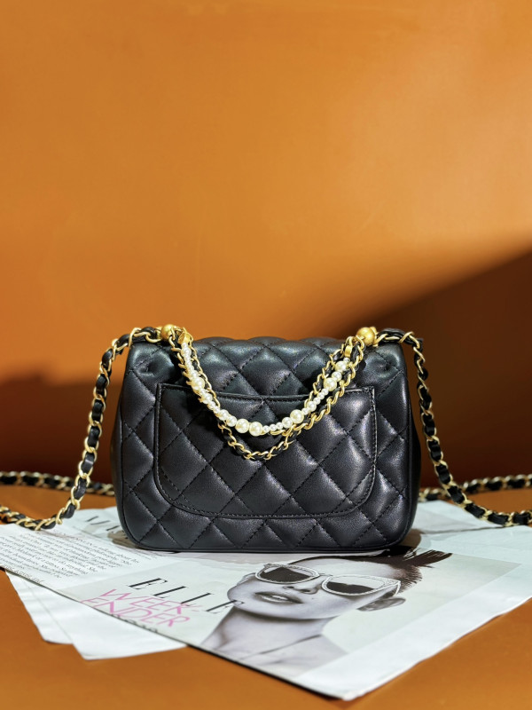 CL MINI FLAP BAG-12.5x17x5cm
