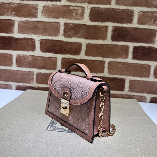 G*u*i gg matelassÉ small top handle bag