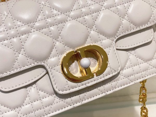 small D*or jolie top handle bag-22 x 14 x 8 cm