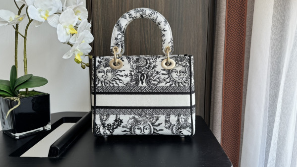D*or medium lady d-lite bag-24-20-11cm