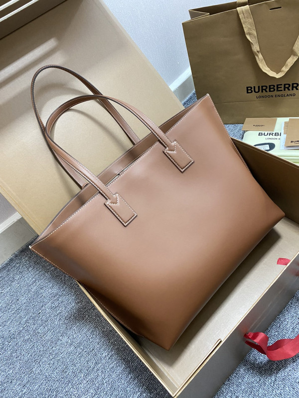 B**rry medium check tote bag-34*14*28cm