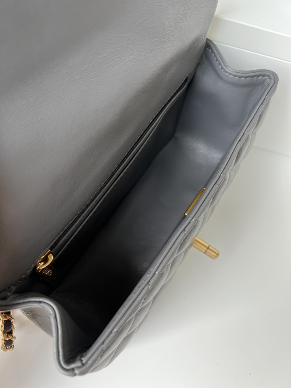 CL FLAP BAG WITH TOP HANDLE-20*12*6cm