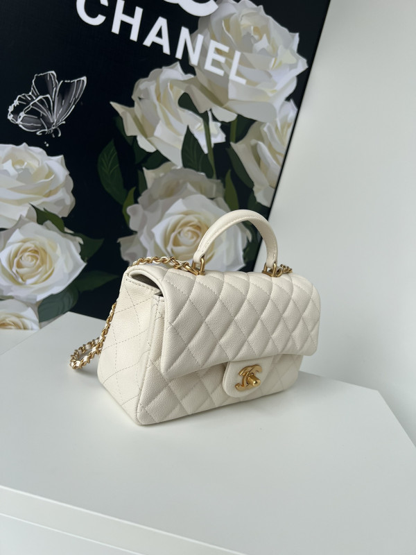 CL FLAP BAG WITH TOP HANDLE-20*12*6cm