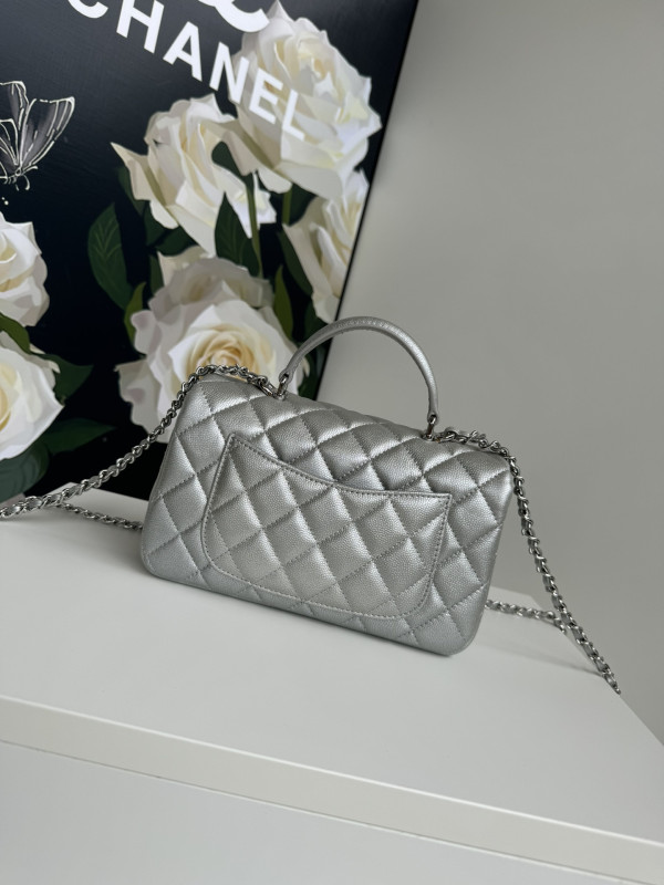 CL FLAP BAG WITH TOP HANDLE-20*12*6cm