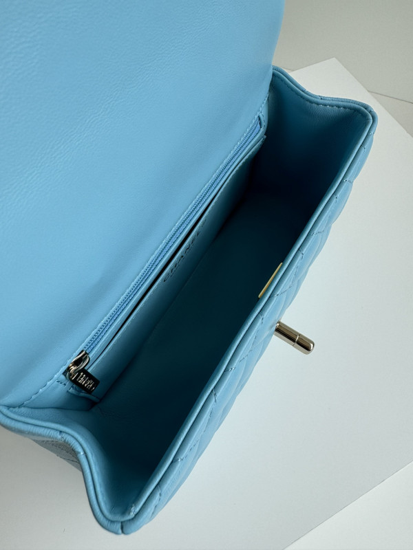 CL FLAP BAG WITH TOP HANDLE-20*12*6cm