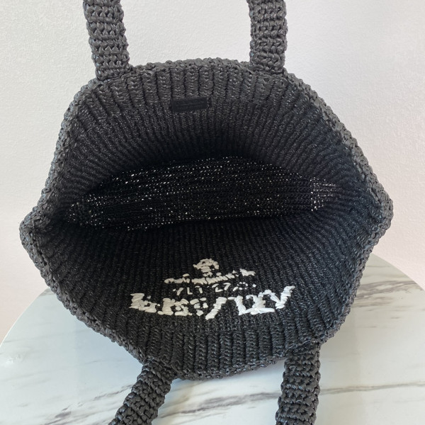 Pra*a crochet tote bag-48*34*16cm