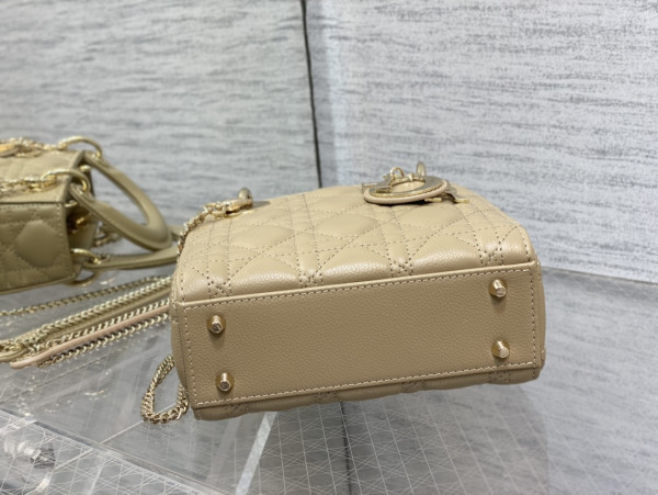 lady D*or mini calfskin