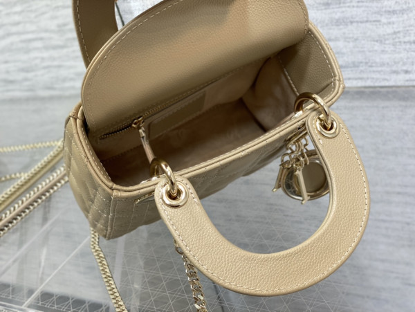 lady D*or mini calfskin