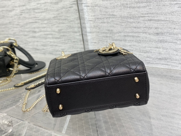 lady D*or mini calfskin