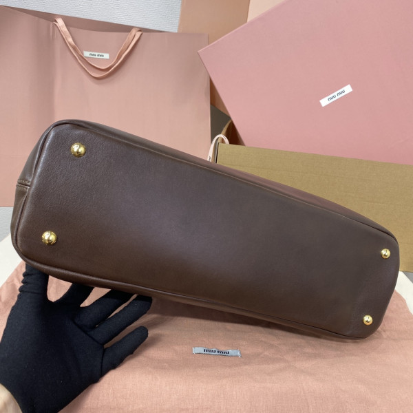 MIUMIU Aventure nappa leather bag