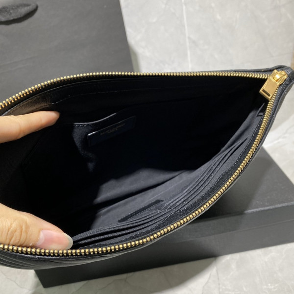 YSL MONOGRAM CLUTCH